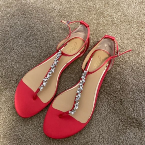 Jewel Badgley Mischka's Gaby Sandals - Picture 5 of 6